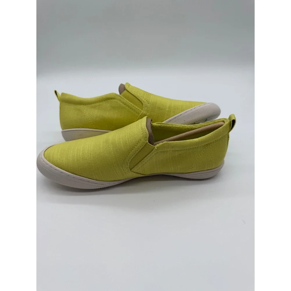 Zodiac Paige Citron FB Yellow Slip On Sneakers Womens 5M  NEW